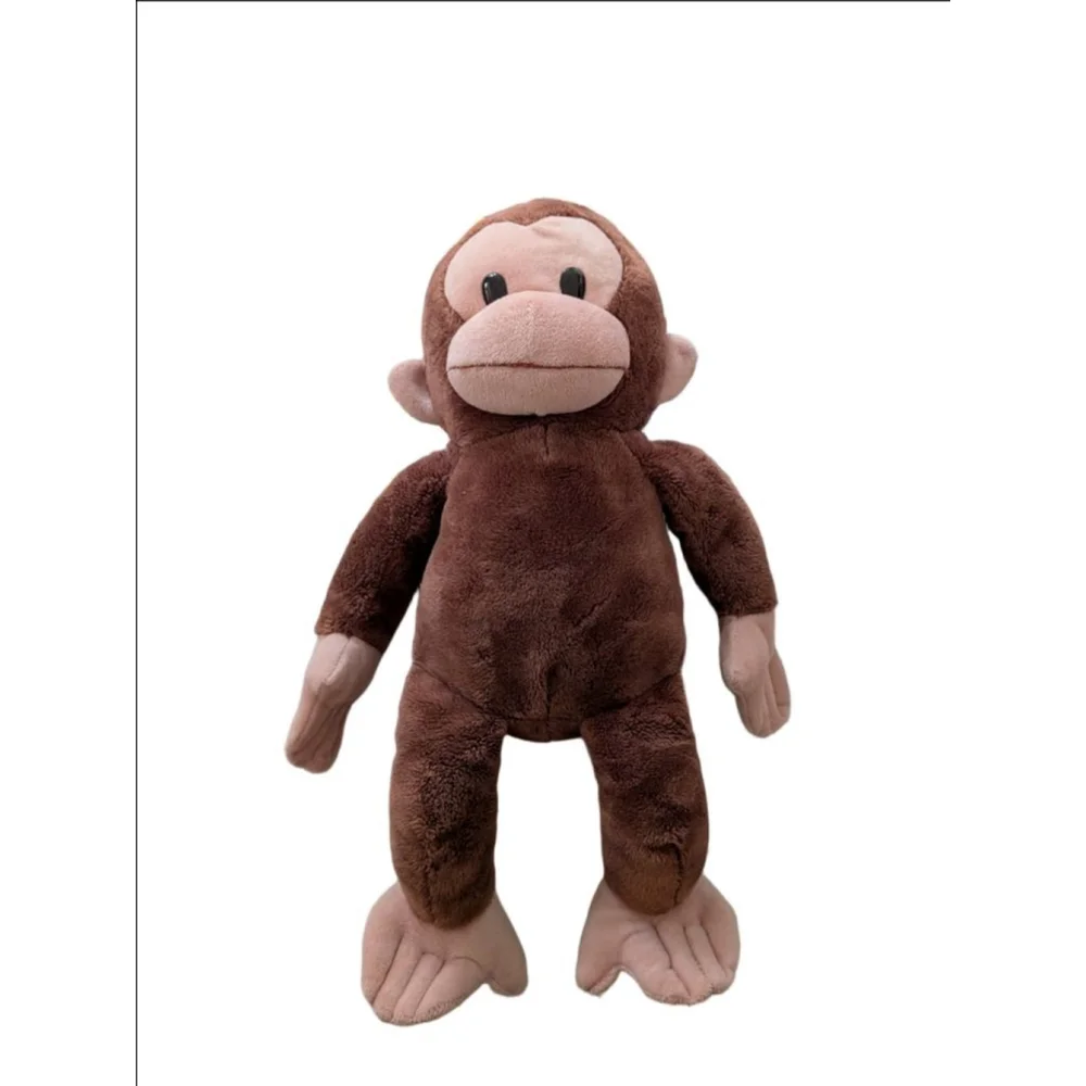 Baby Curious George Brown Beige Stuffed Animal One Size